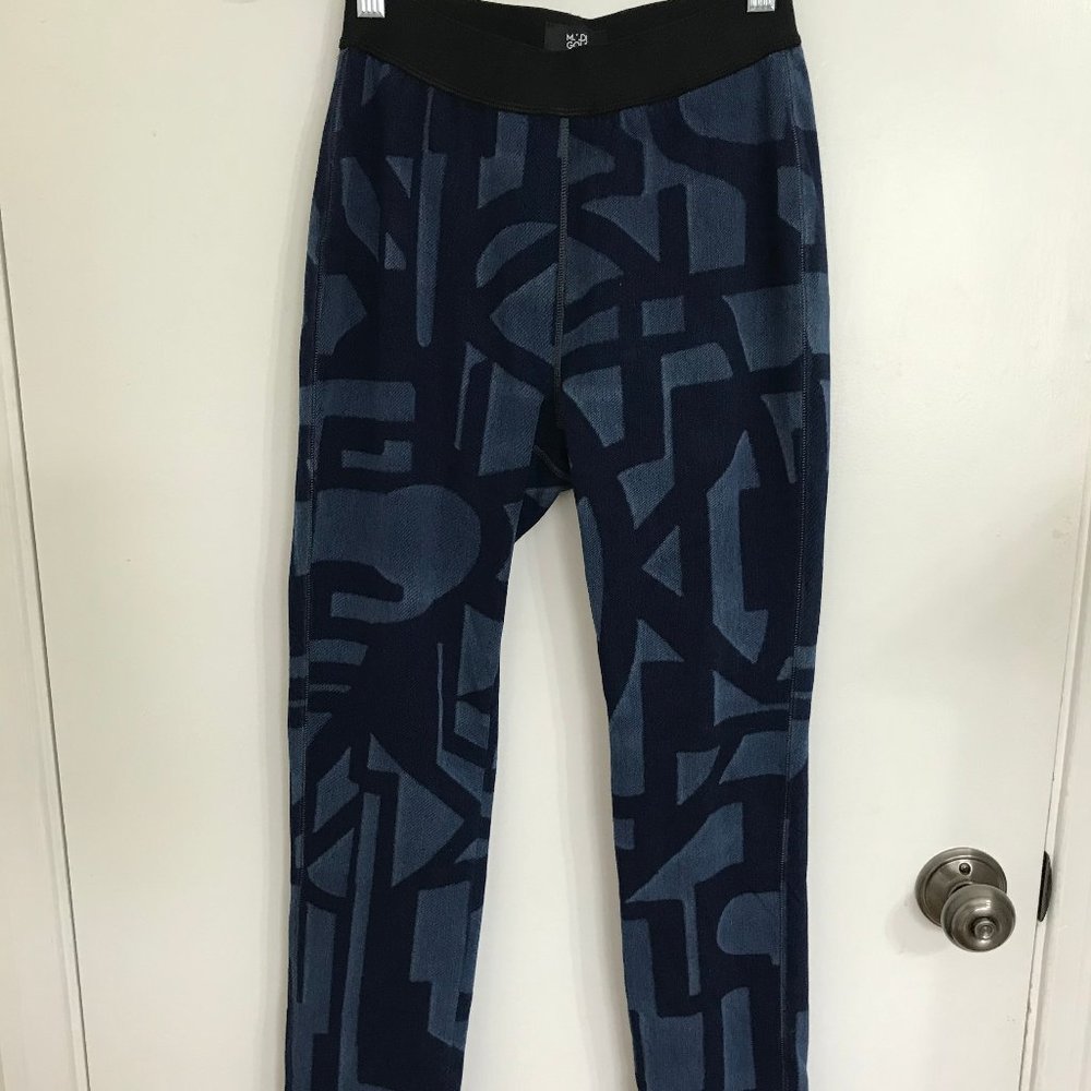 NWT New Made Gold Print Denim Legging